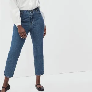 NWT Everlane The Curvy ‘90s Cheeky Straight Button Fly Jean
