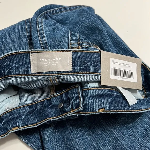 NWT Everlane The Curvy ‘90s Cheeky Straight Button Fly Jean