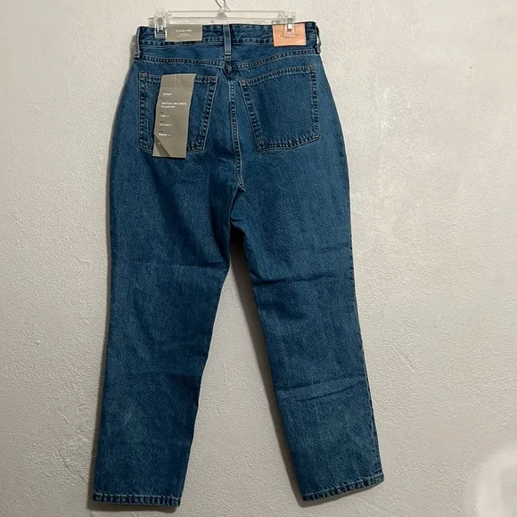 NWT Everlane The Curvy ‘90s Cheeky Straight Button Fly Jean