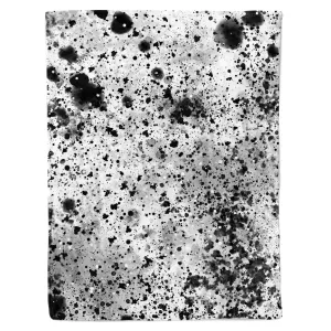 Paint Splatter Fleece Blanket