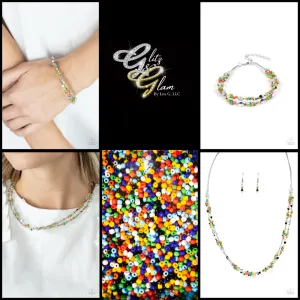 Paparazzi Explore Every Angle Necklace Multi & Elite Explorer Bracelet Multi