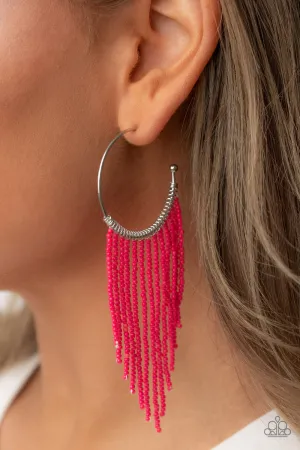 Paparazzi Saguaro Breeze Earrings Pink