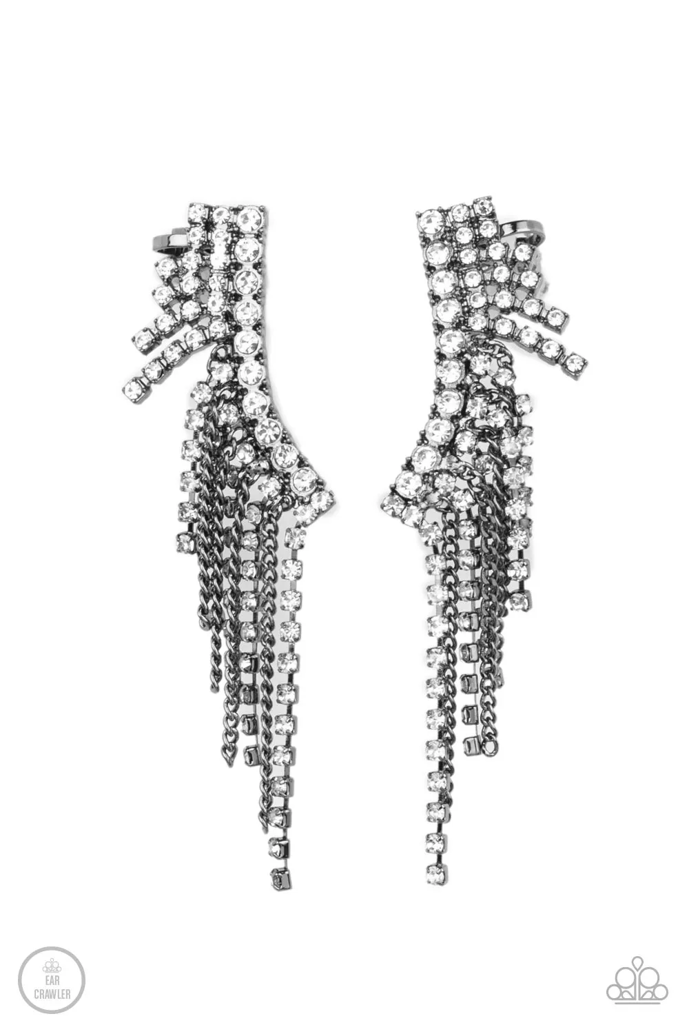Paparazzi Thunderstruck Sparkle - Black Ear Crawlers