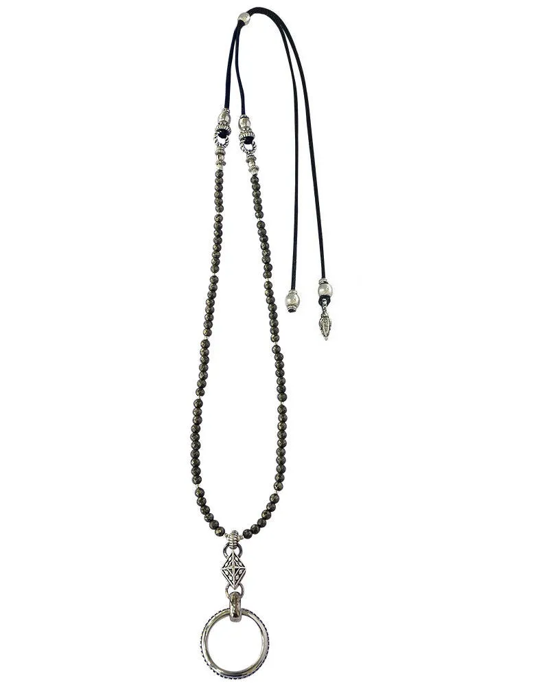 Pyrite EyeRing In Silver Or Gold