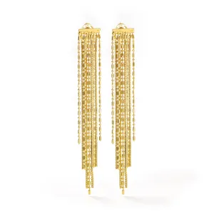 Racer Gold Earring