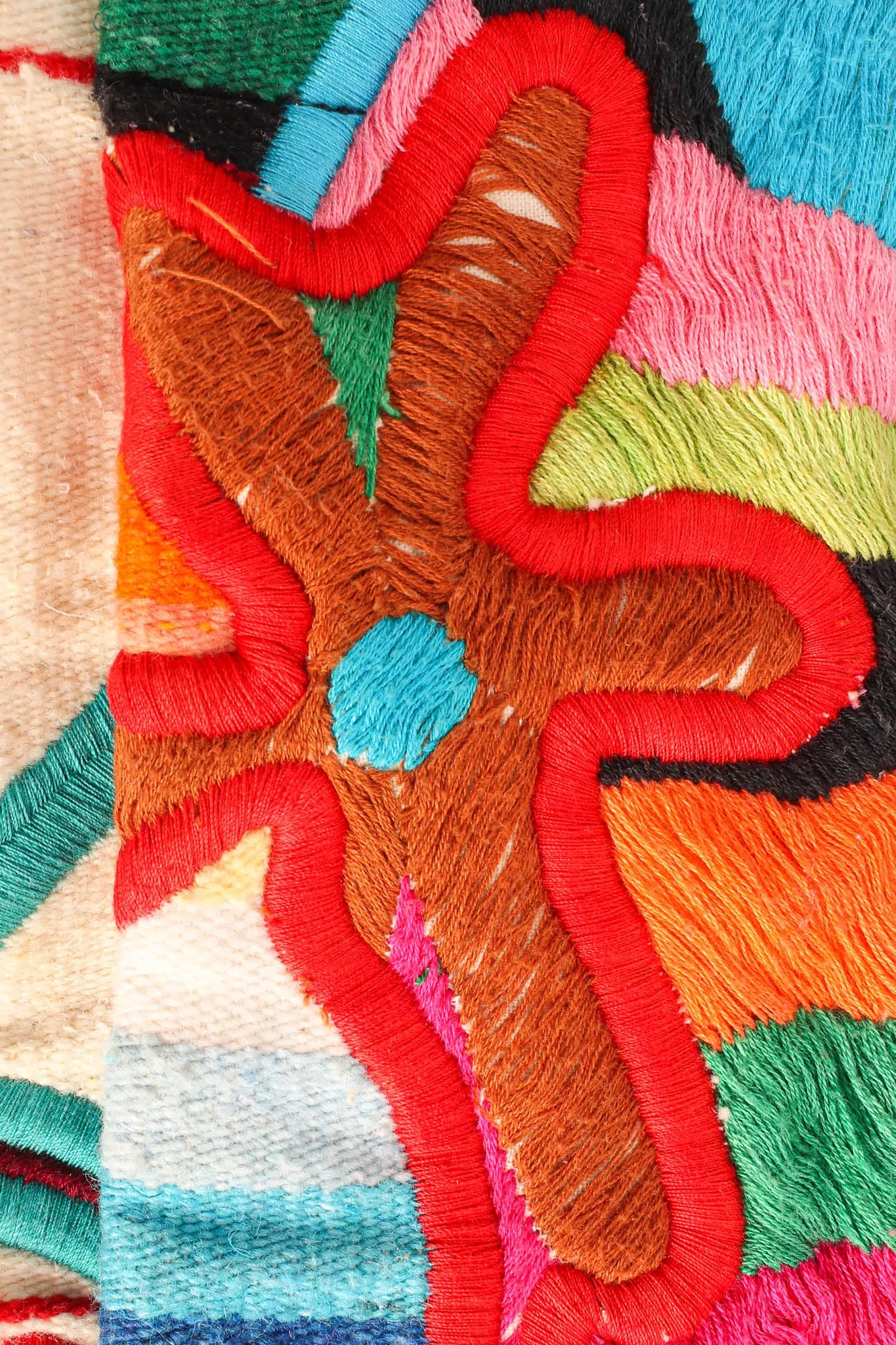 Rainbow Abstract Animal & Floral Jacket