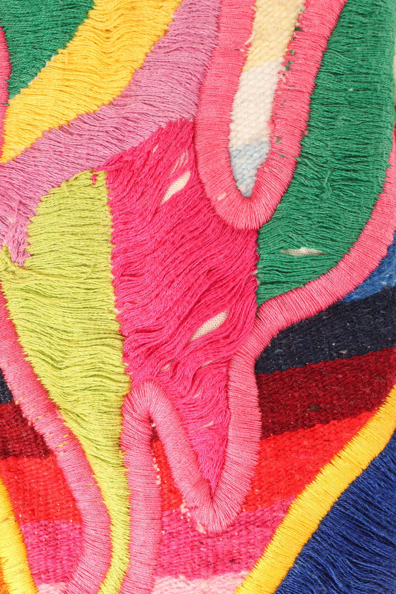 Rainbow Abstract Animal & Floral Jacket