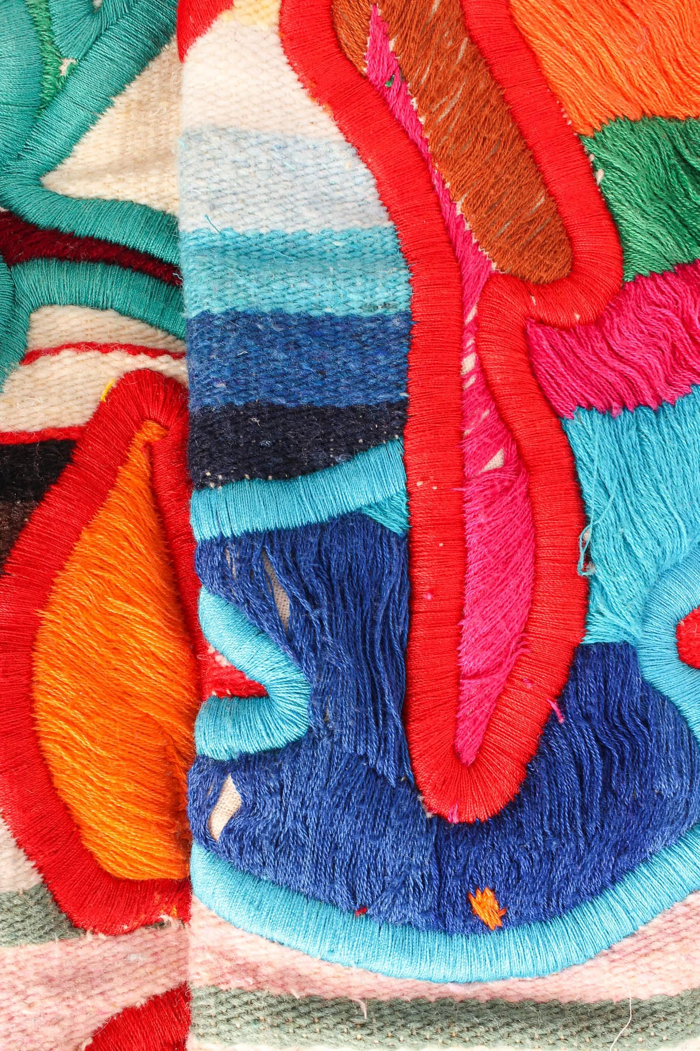 Rainbow Abstract Animal & Floral Jacket