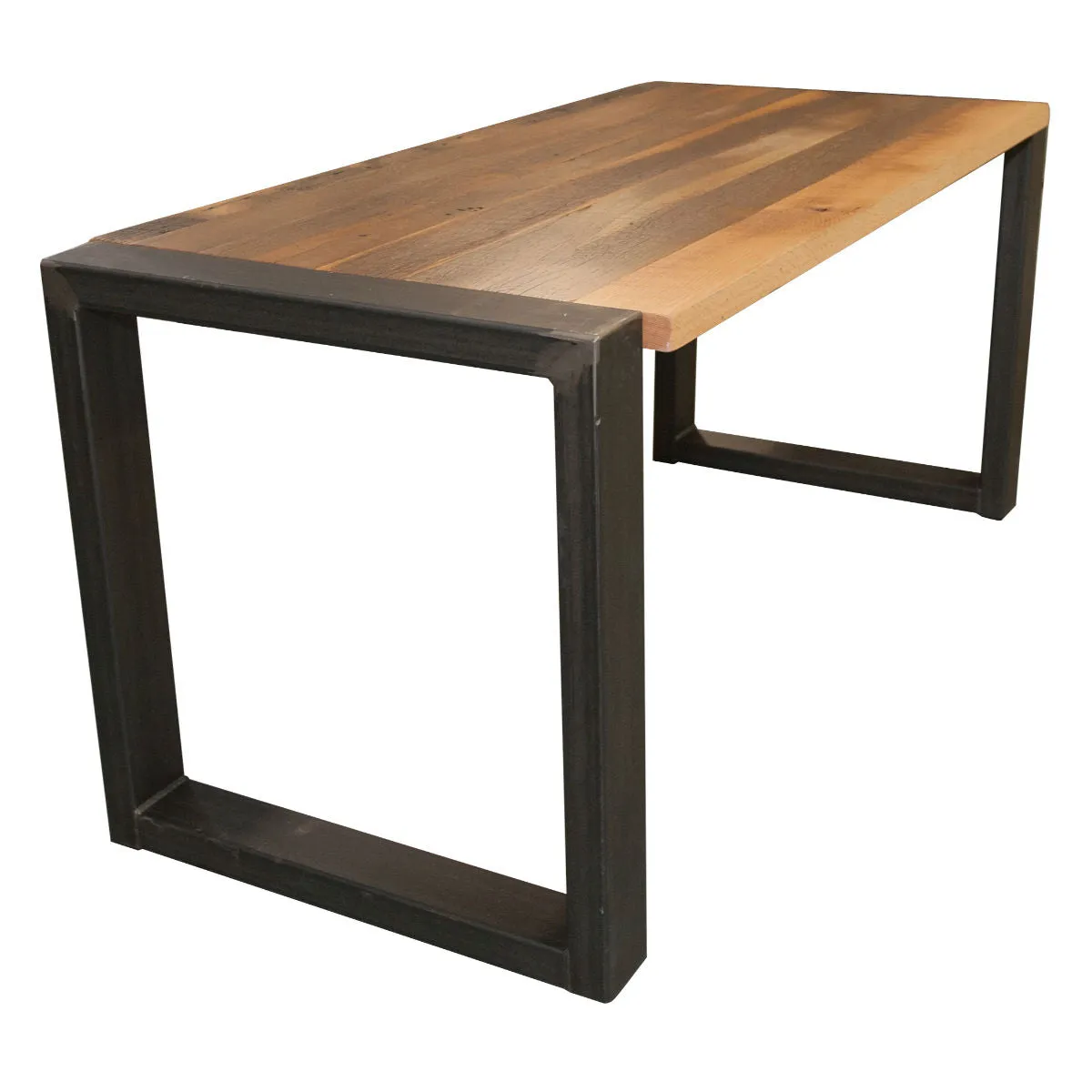 Reclaimed Wood Industrial Desk