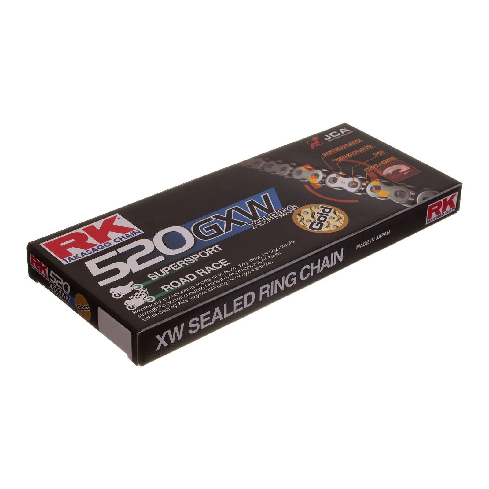 RK 520GXW XW-Ring Chain - Gold