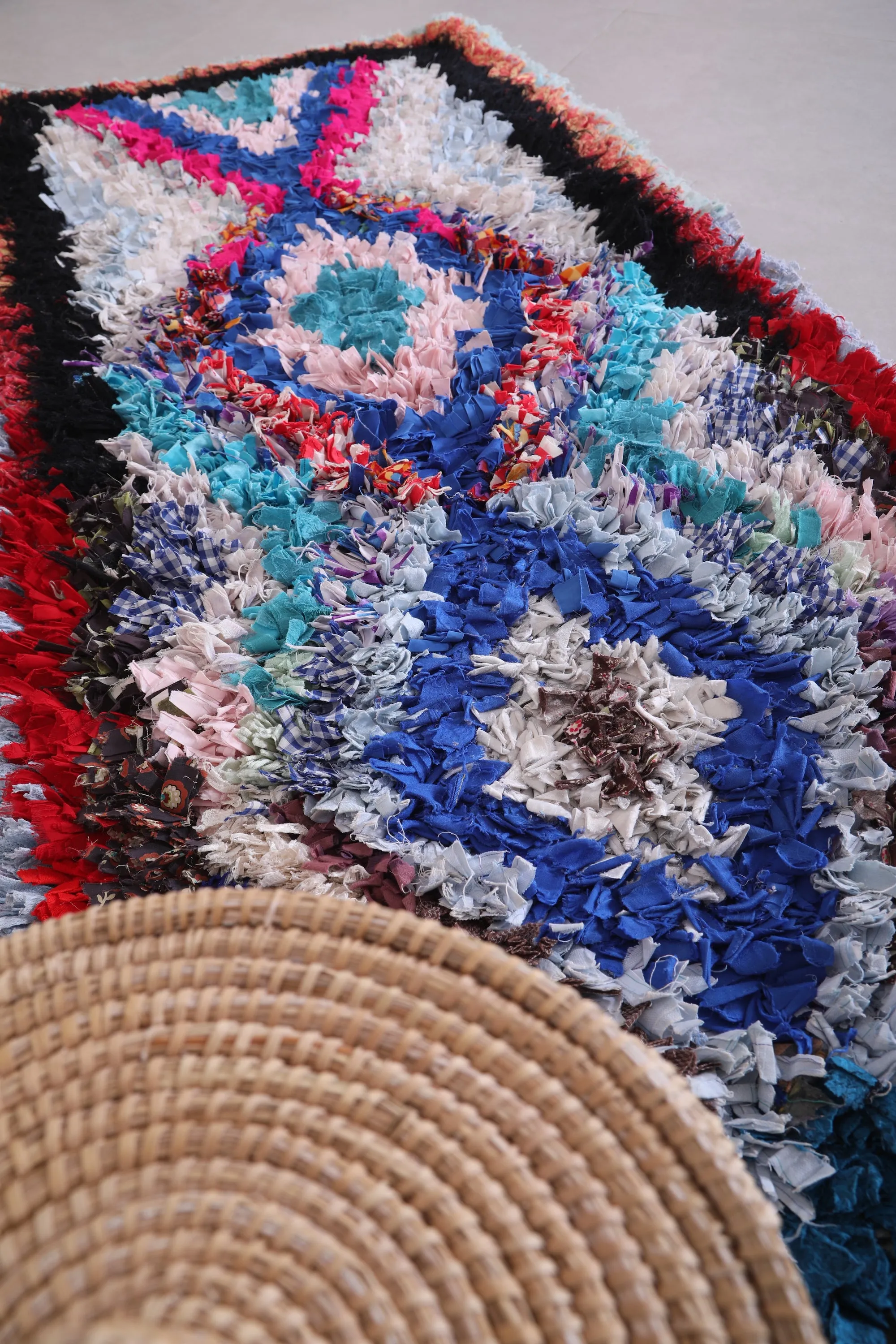 Runner Boucherouite Rug 2.6 FT X 5.9 FT