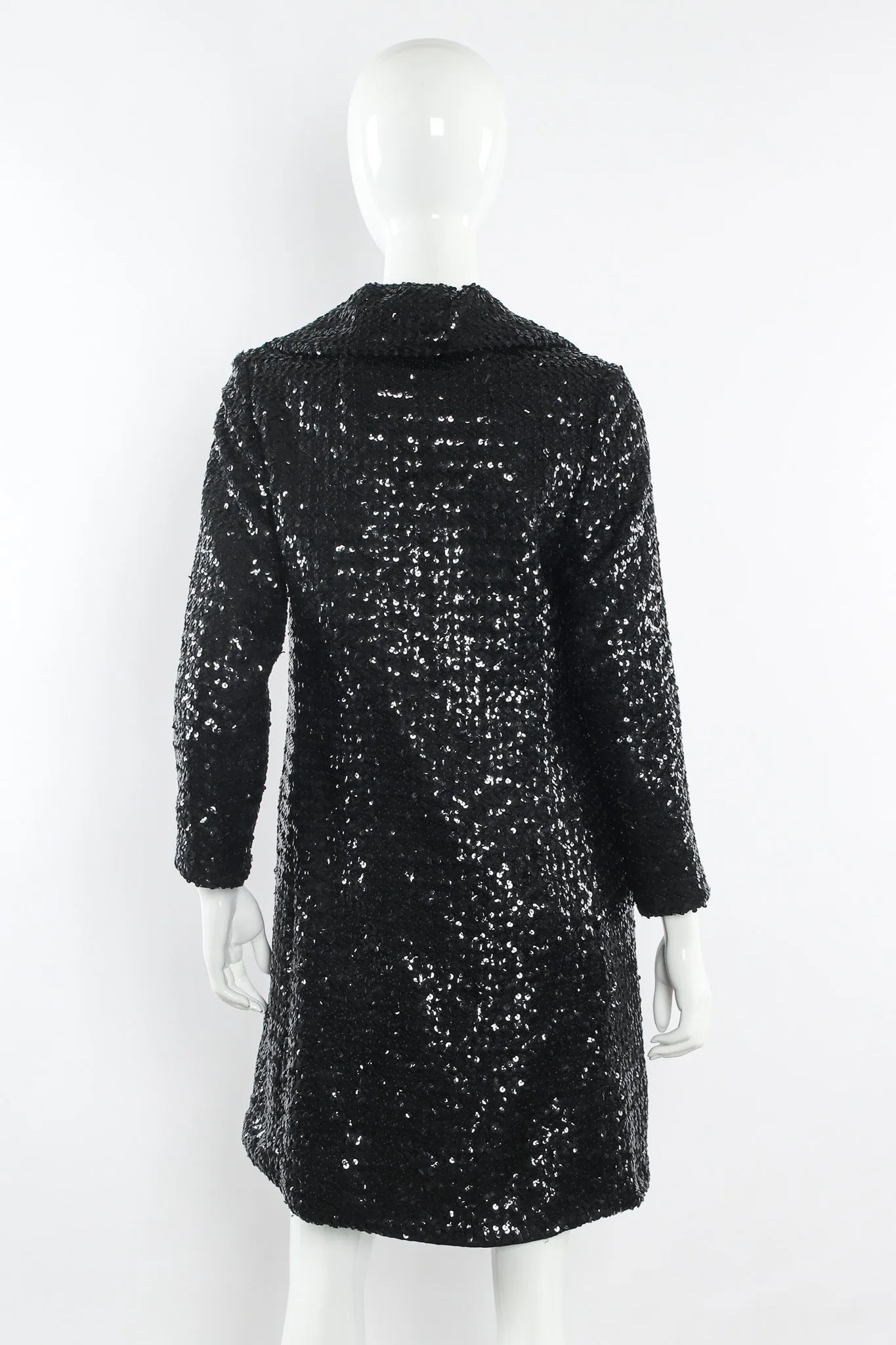 Sequin Coat Dress