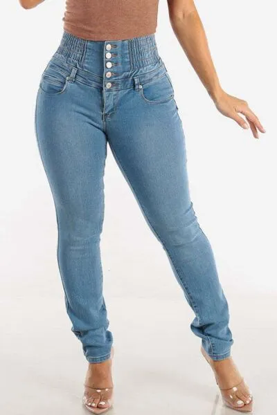 Skinny Hip Lifting Jeans