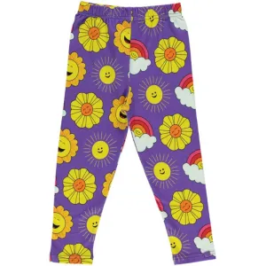 Smafolk Sun Leggings - Purple Heart (Last one! 2-3y)