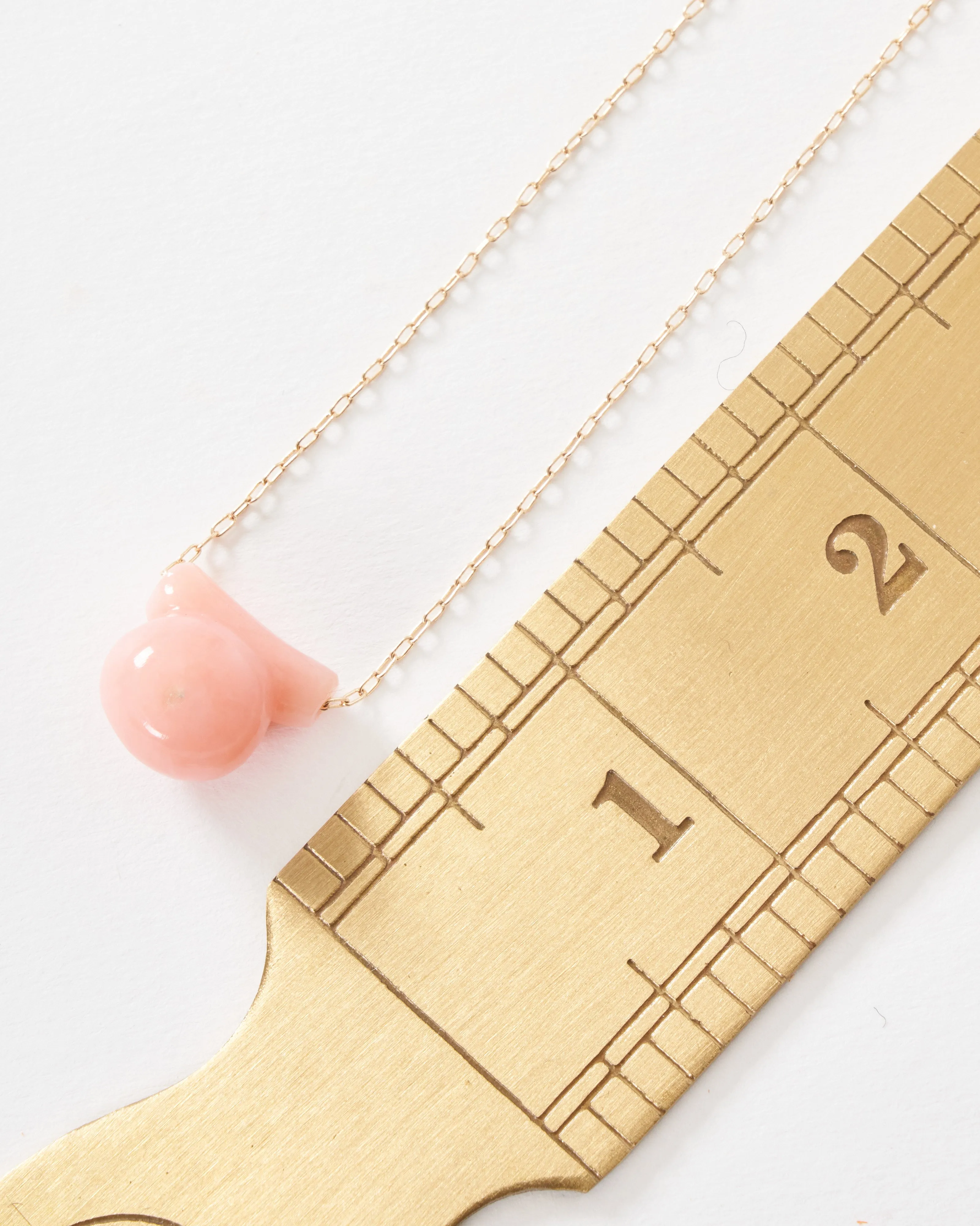 small opal etruscan bead necklace