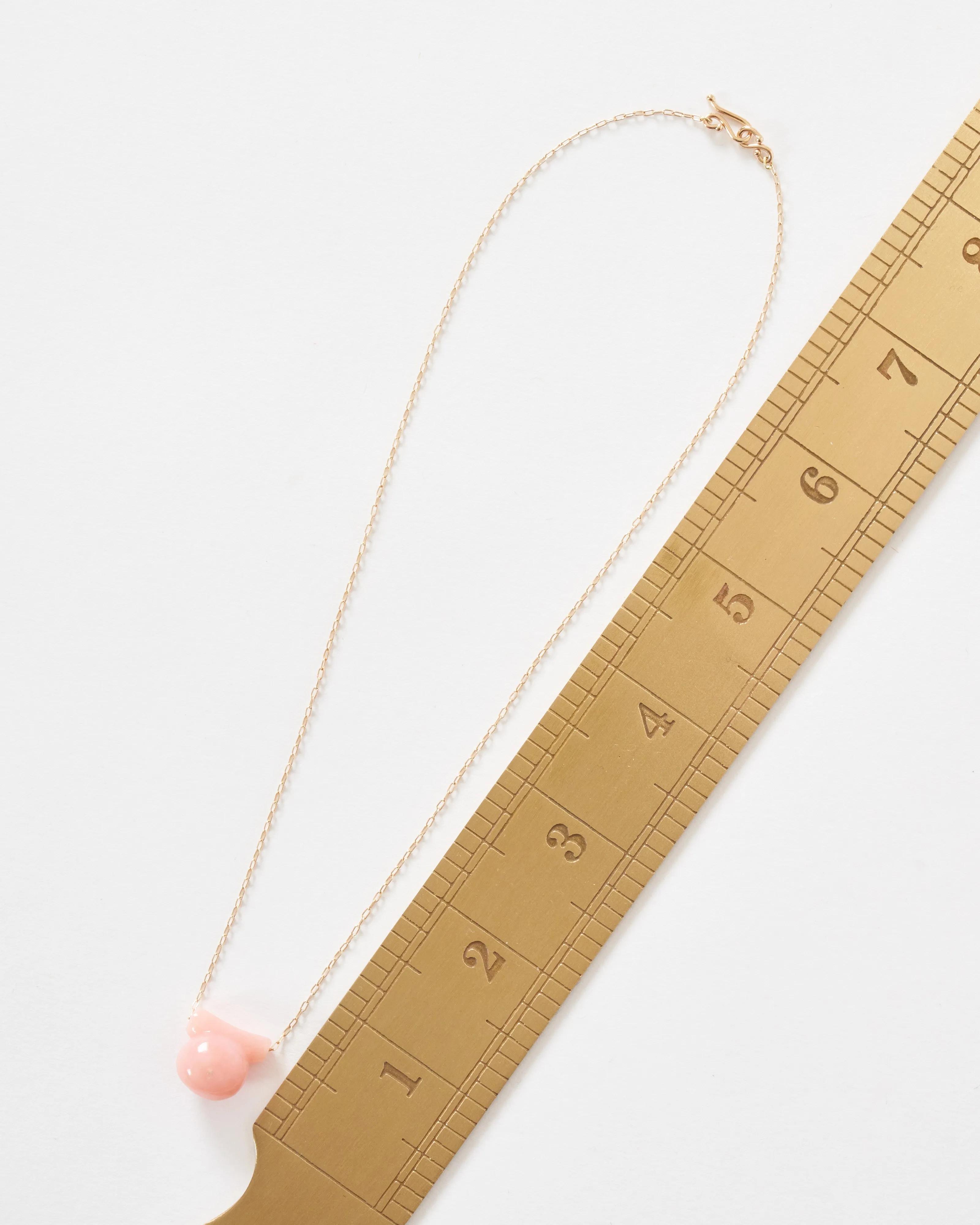 small opal etruscan bead necklace