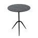 Sperre 18" Accent Table with Lava Marble Top