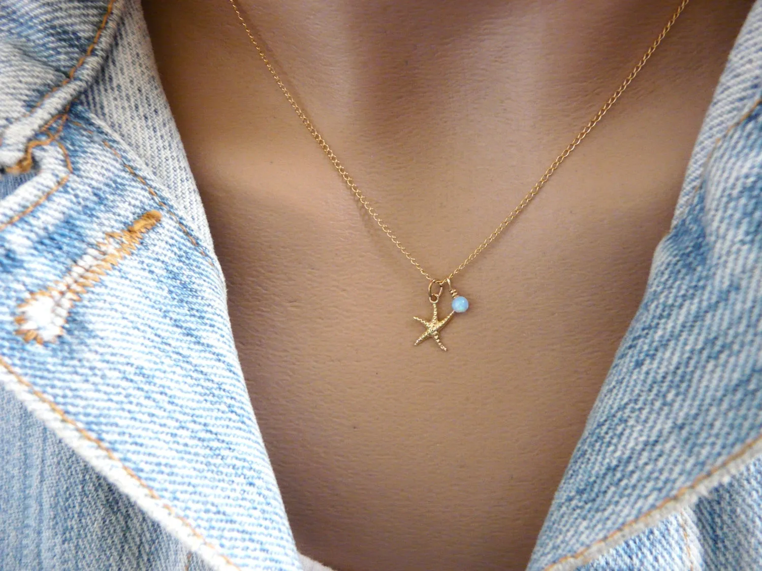 Starfish Necklace – Ocean-Inspired Charm