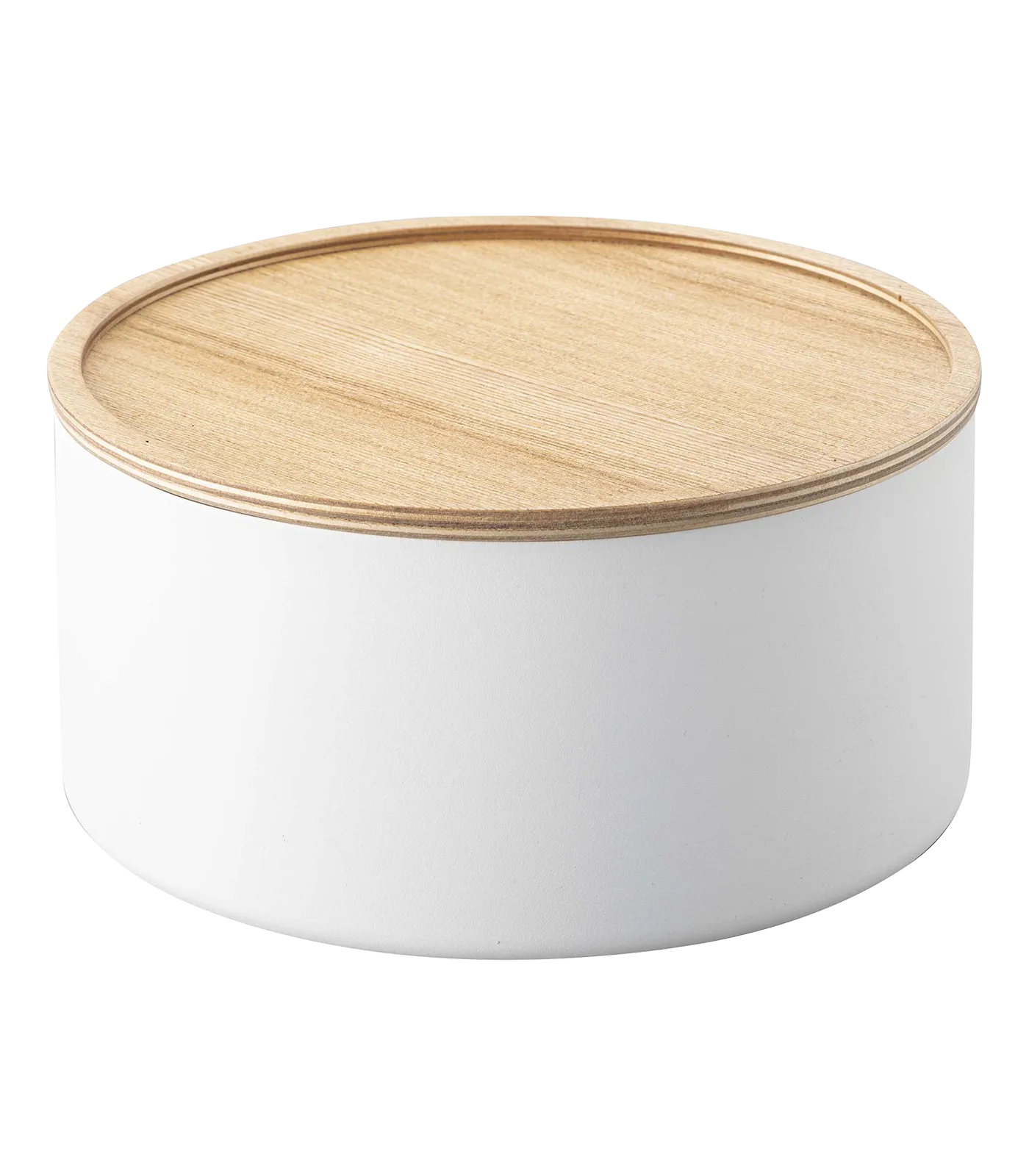 Storage Case - Tall - Steel   Wood: White