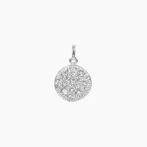 Swarovski Crystal Disc Pendant
