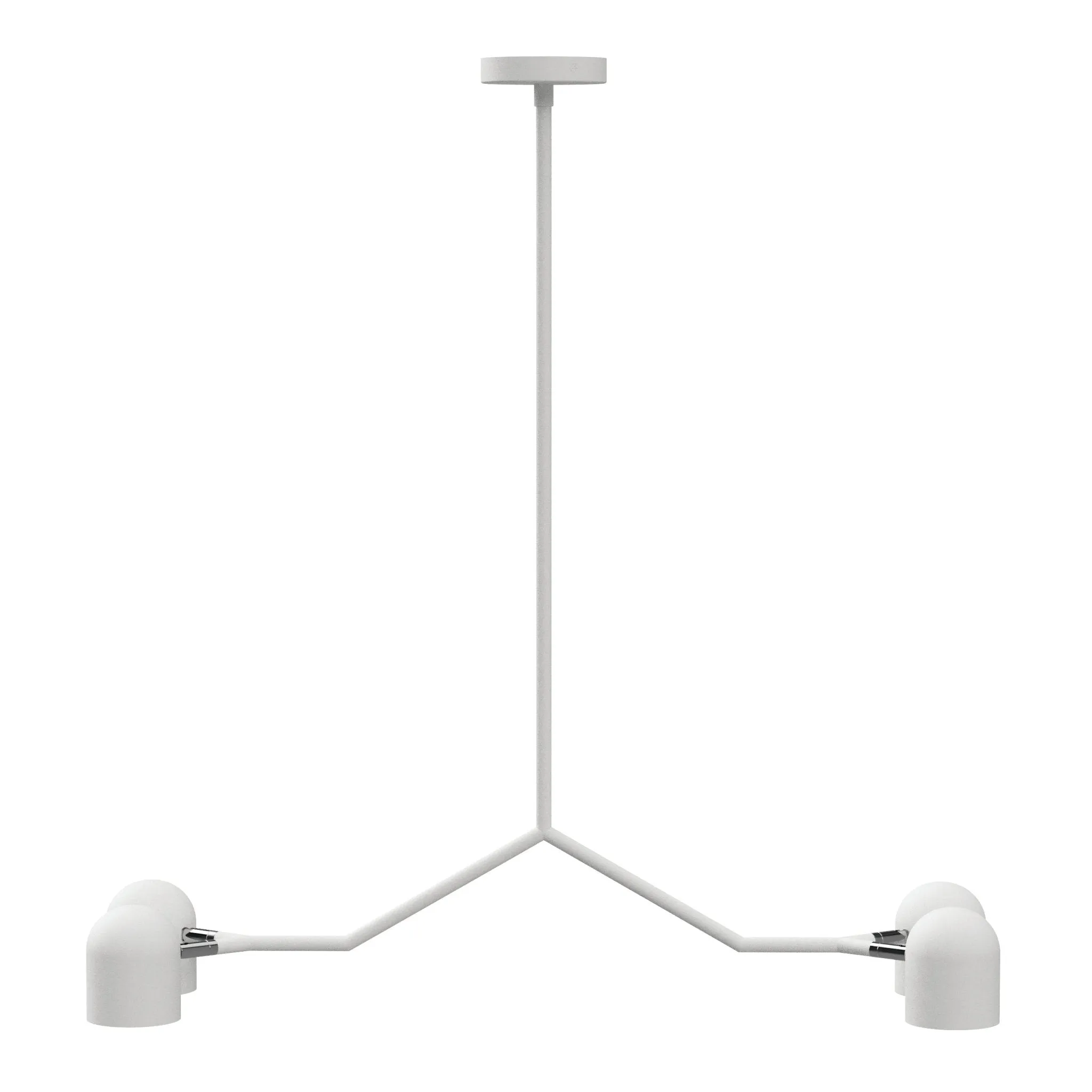Tandem 4-Head Pendant