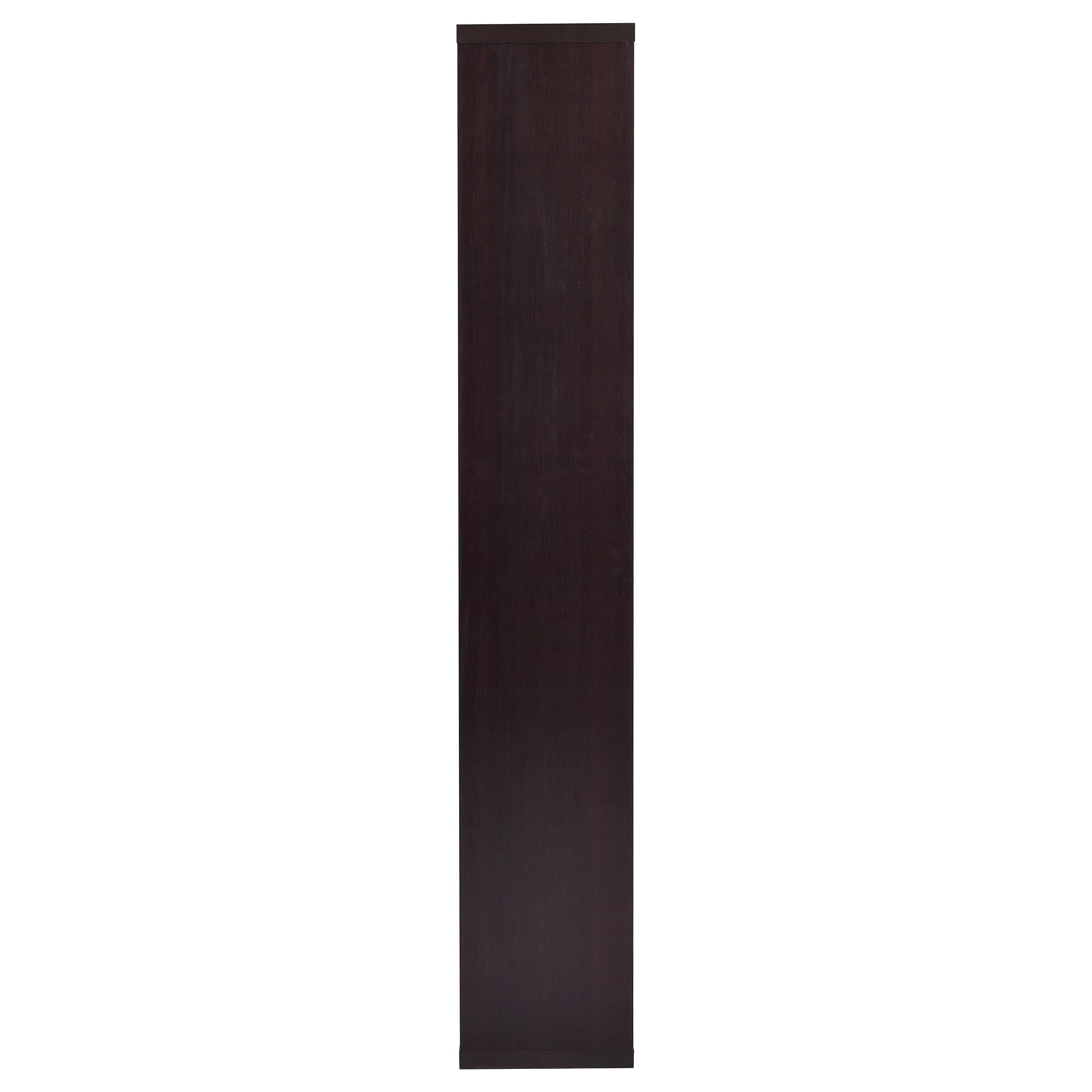 Theo 71-inch 7-shelf Bookshelf Cappuccino