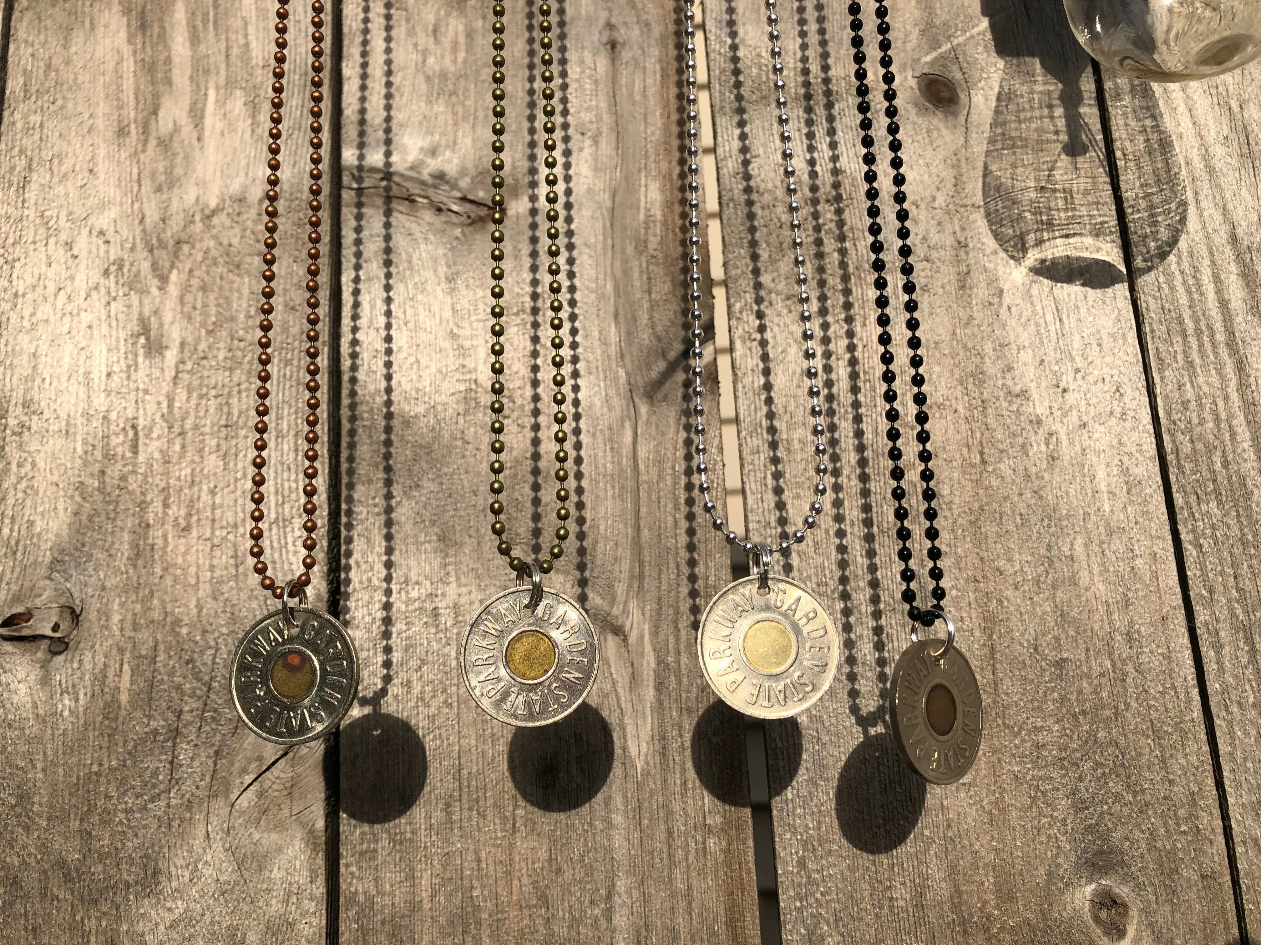 Token Ball Chain Necklace