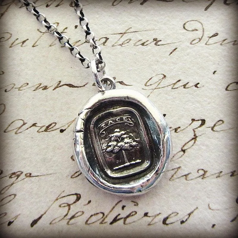 Tree Heraldic Wax Seal Crest | Strong and Silent | Silence is a Virtue