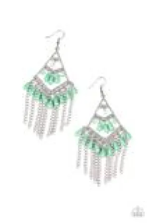 Trending Transcendence Green Earring