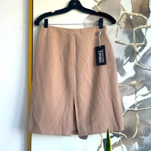 Versace jeans couture mini skirt| Versace Beige mini skirt | size small