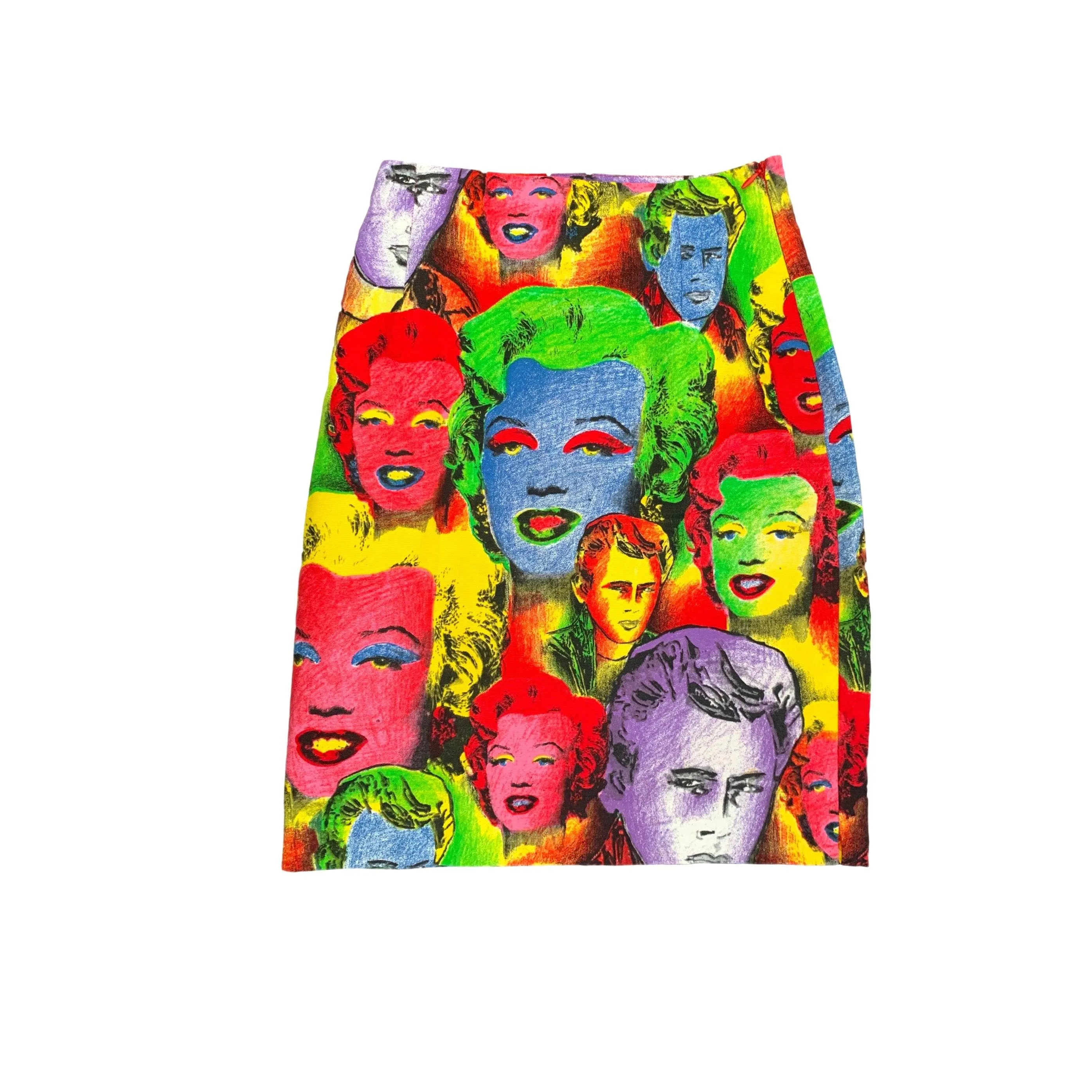 Versace Pop Art Print Skirt