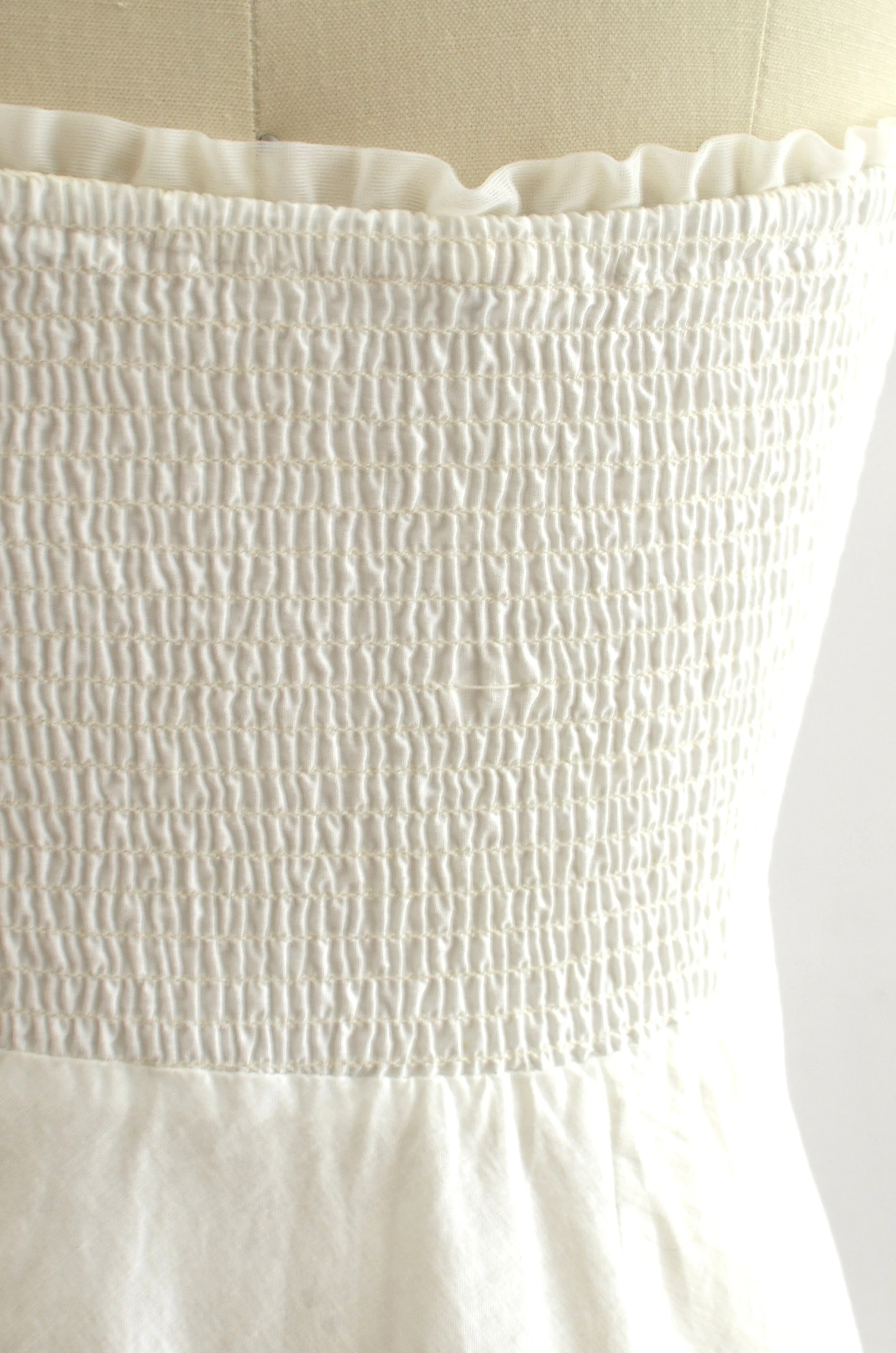 Vintage 1950s Strapless Slip