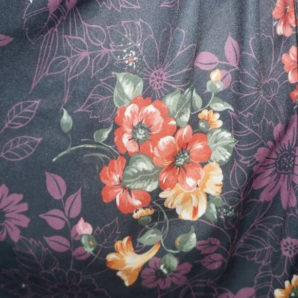 Vintage 70s Floral Dress