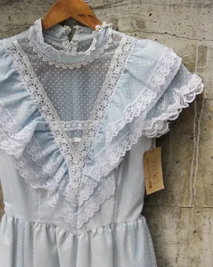 Vintage 70's Romantic Maxi Dress