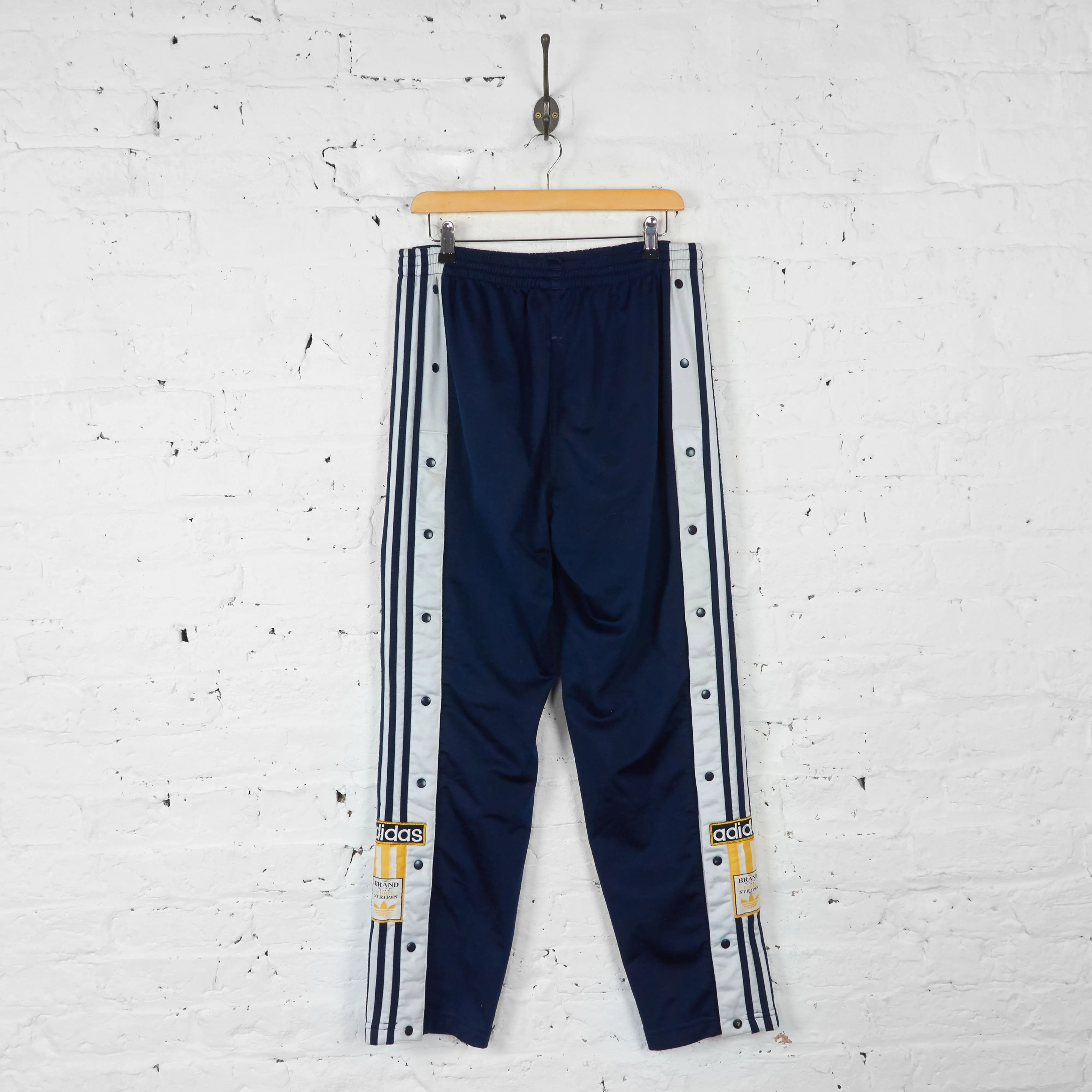 Vintage Adidas Tracksuit Bottoms - Blue - M