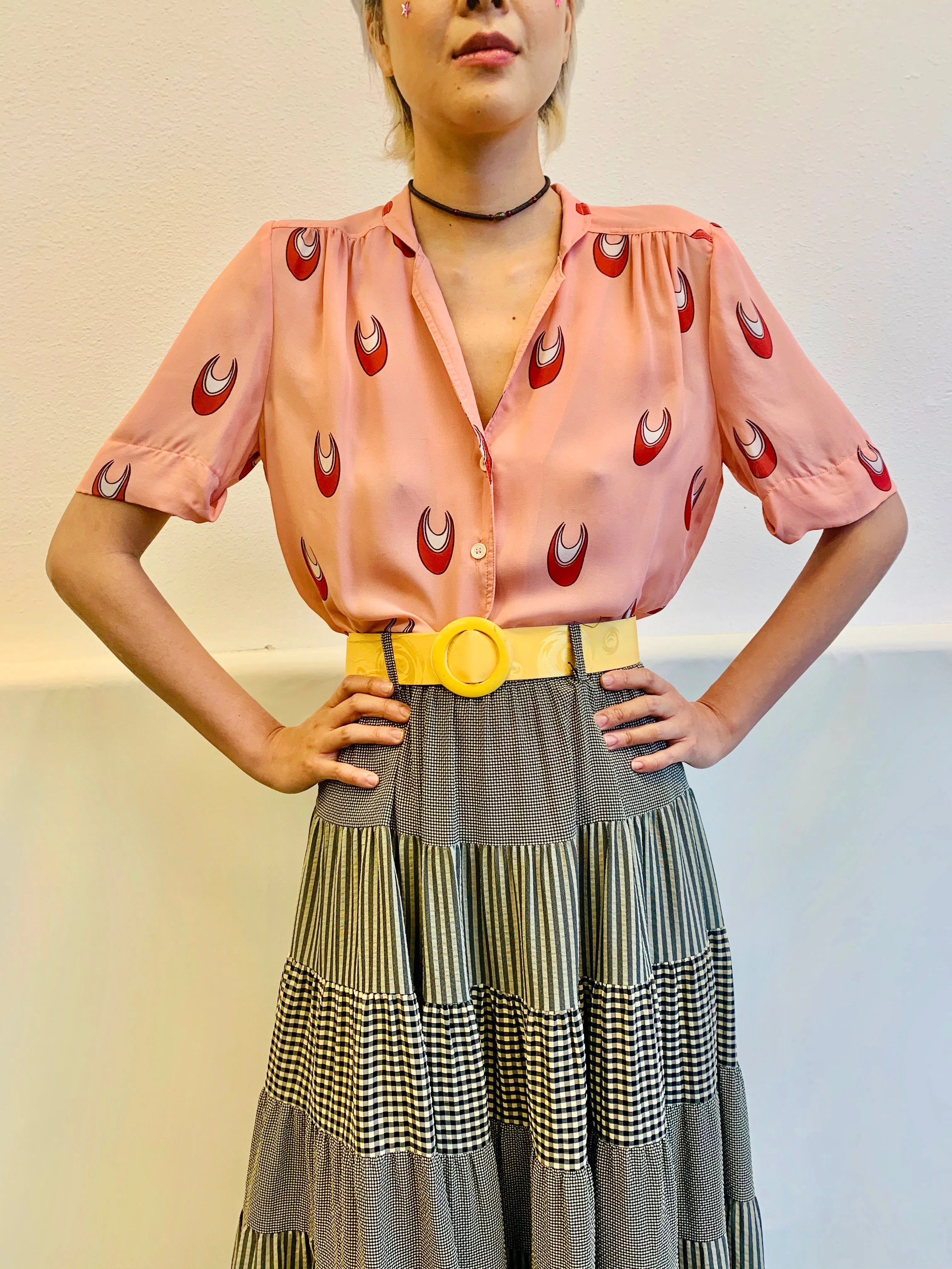 Vintage Boomerang Blouse
