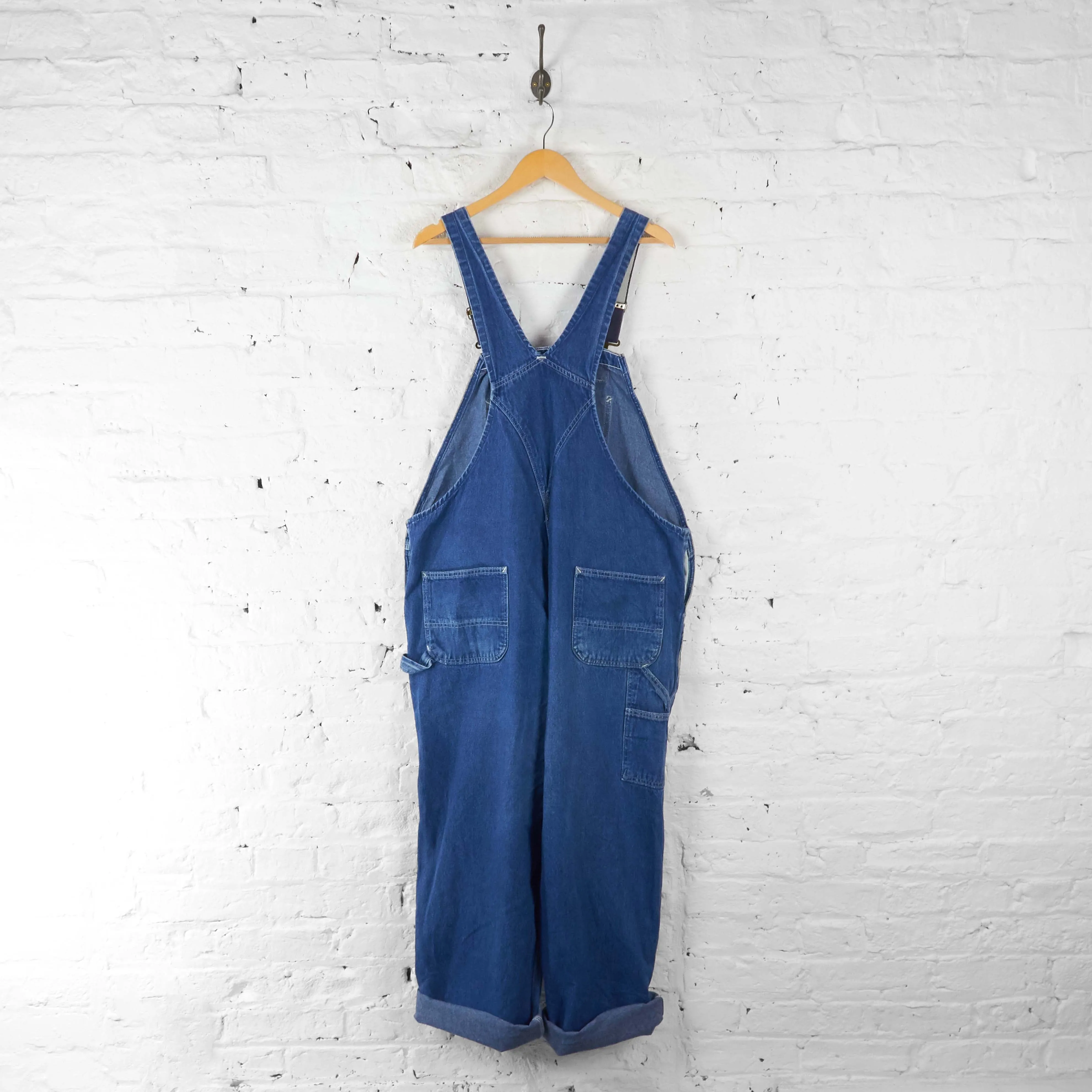 Vintage Carhartt Denim Dungarees - Blue - XXXL