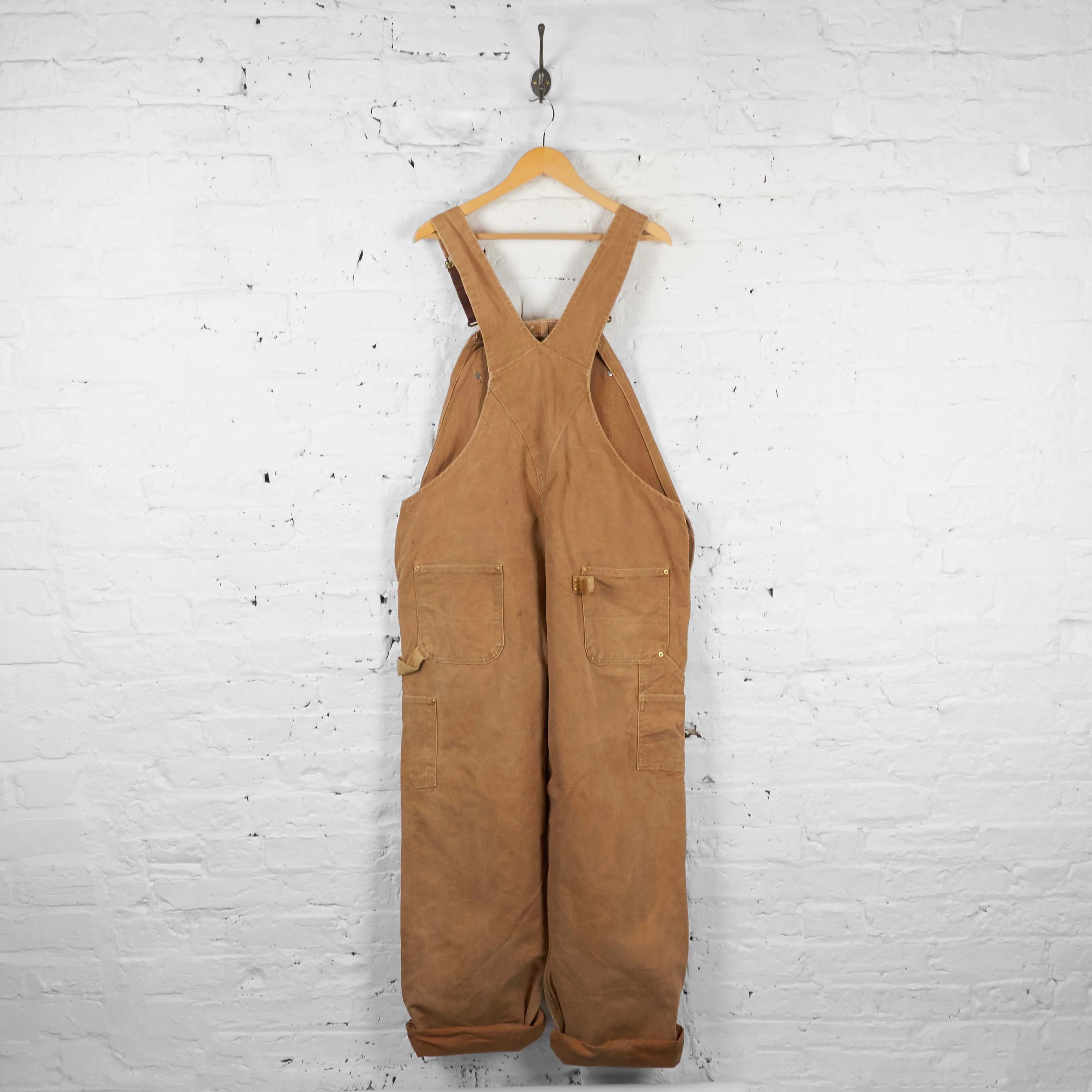 Vintage Carhartt Dungarees - Brown - XXXL