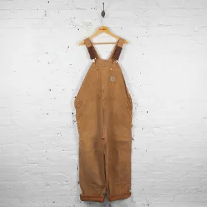 Vintage Carhartt Dungarees - Brown - XXXL