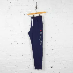 Vintage Champion Joggers - Navy - M