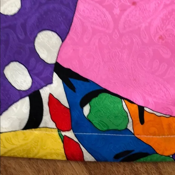 Vintage Diane Freís mod 60s silk skirt L