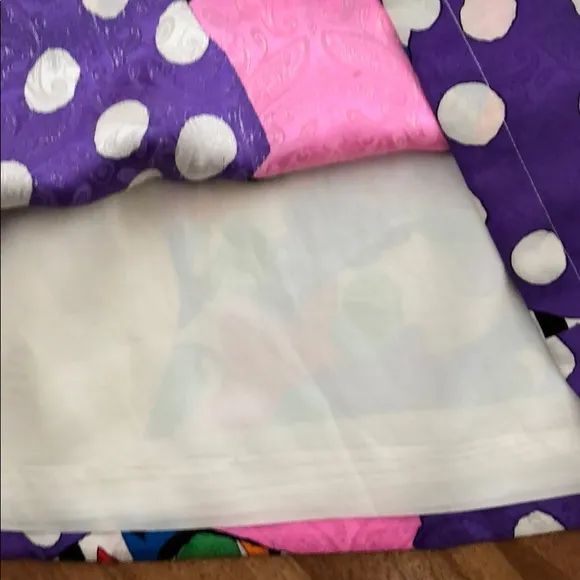 Vintage Diane Freís mod 60s silk skirt L