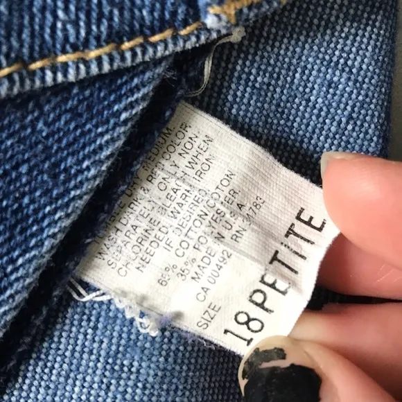 Vintage Lee Blue Wash Denim