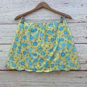 Vintage Lilly Pulitzer White Label Colette Mini Skirt in Cuba Libre Sz 4
