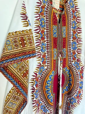 Vintage Multicolored Dashiki by Hatari