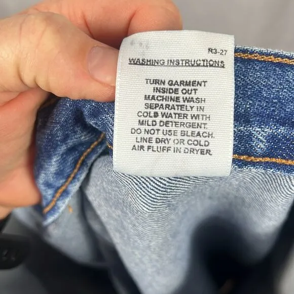 Vintage Rockies Ultra High Waist Medium Wash Bareback Front Yoke Jeans.