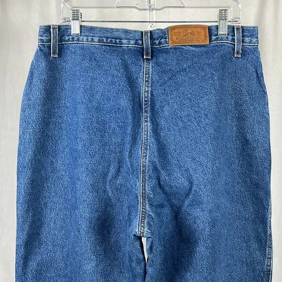 Vintage Rockies Ultra High Waist Medium Wash Bareback Front Yoke Jeans.
