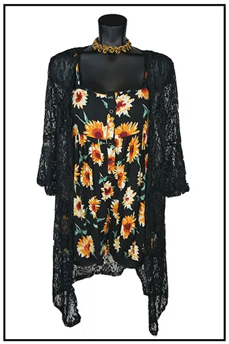 Vintage Sunflower Romper