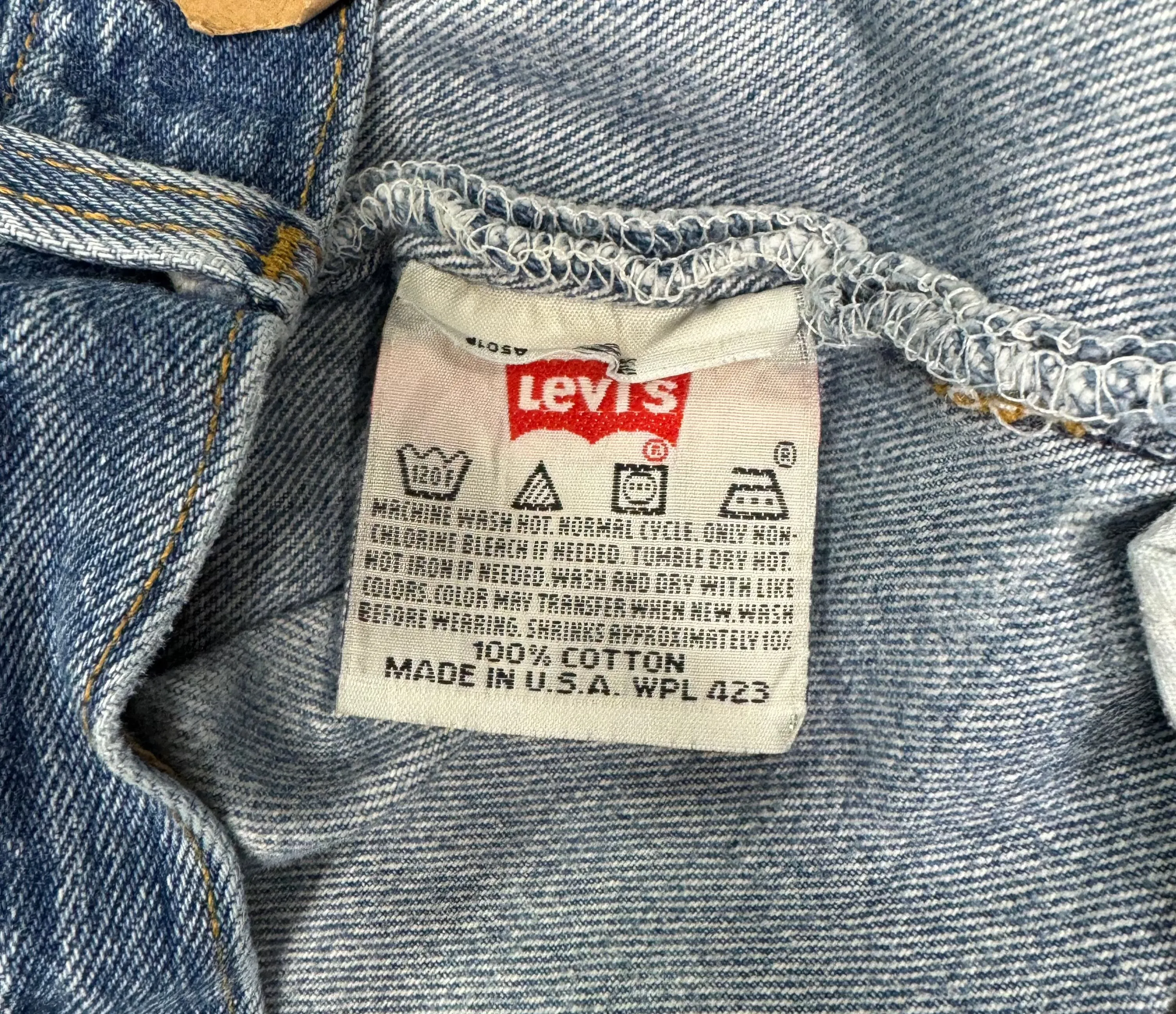 Vintage USA Levis Super Wash Levi 501xx (JYJ0124-043)