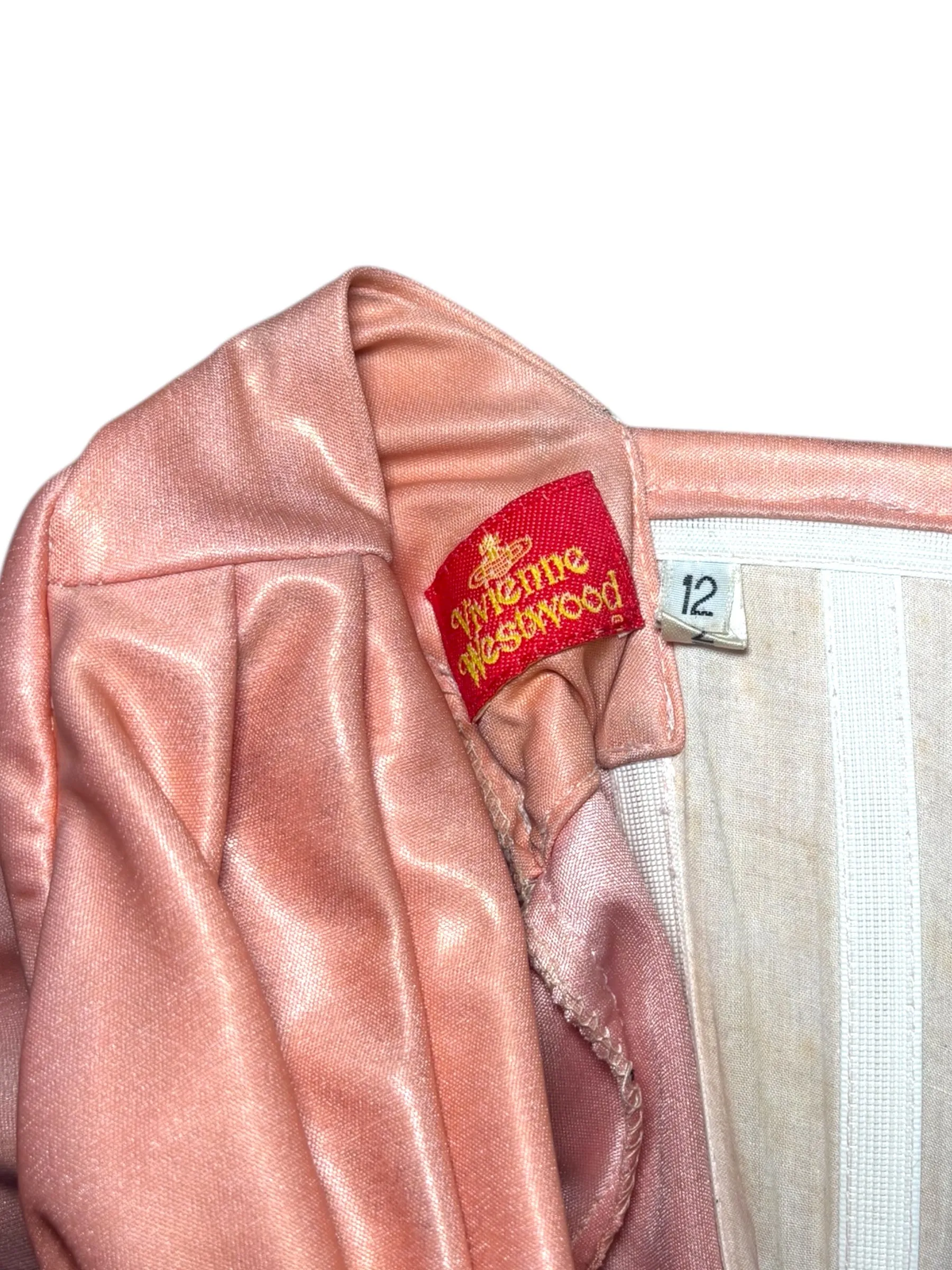 Vivienne Westwood Draped Jersey Corset, SS89, "Civilizade", UK 12